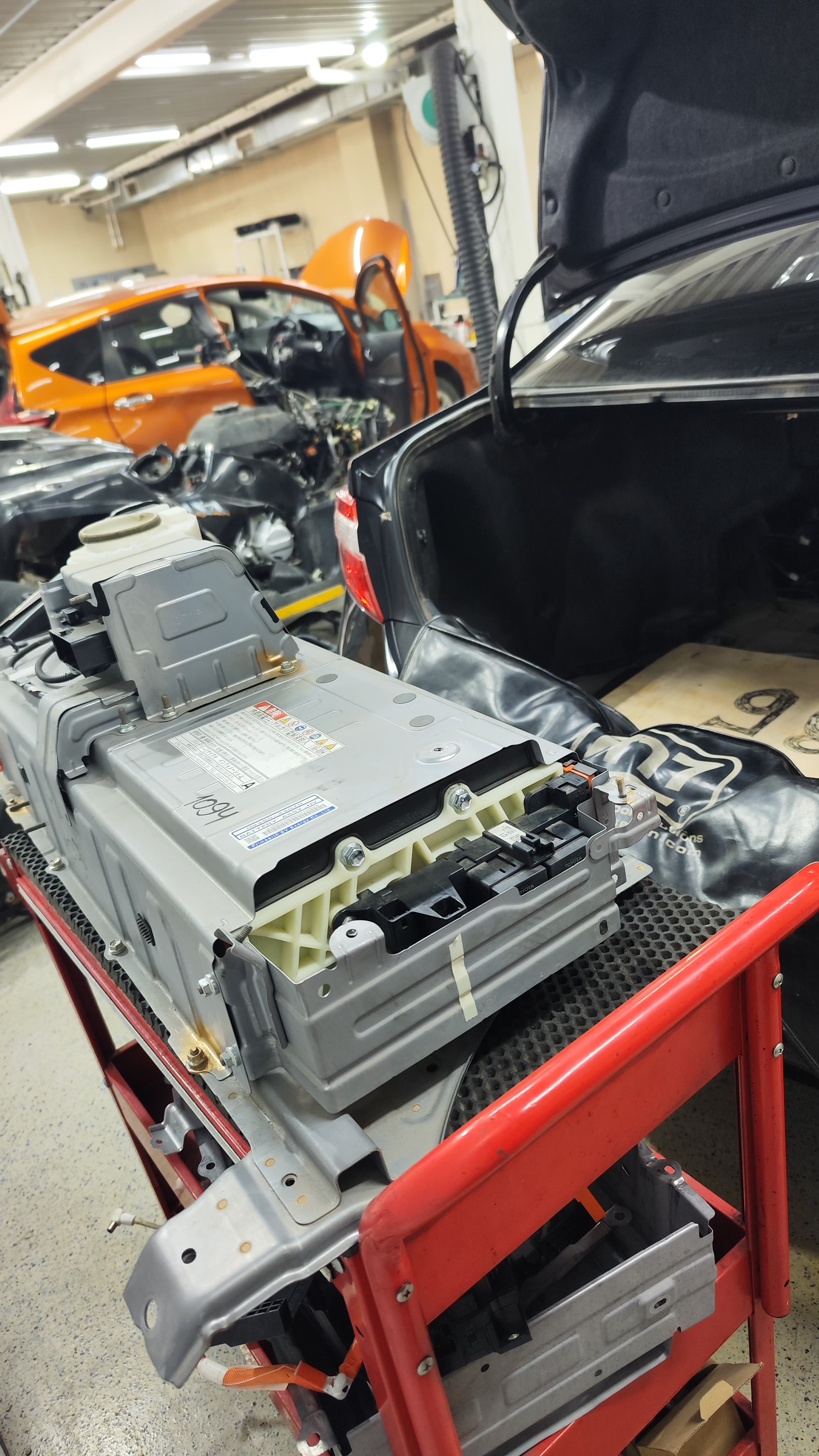 Замена ВВБ Toyota Camry AVV50